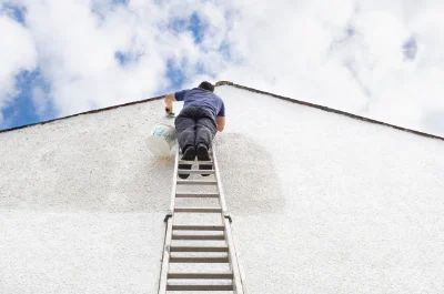 Peinture extérieure à Ganties — façades et ravalement
